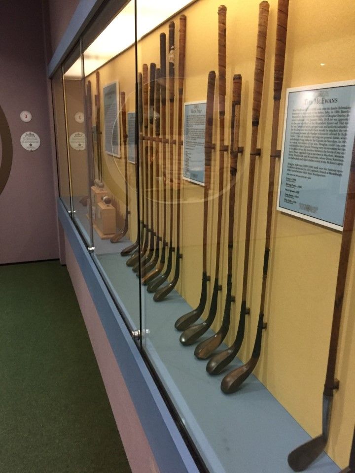 museum old clubs.JPG