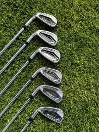 Prodám železa Cobra King F8, 5-PW, stiff shaft, LH