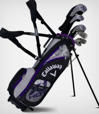 Detsky golfovy set Callaway XJ Hot (5-8), purple