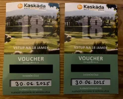 2ks voucher Kaskáda Brno